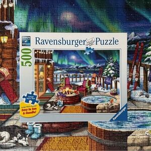 Ravensburger Cozy Cabin Puzzle - 500 Pieces